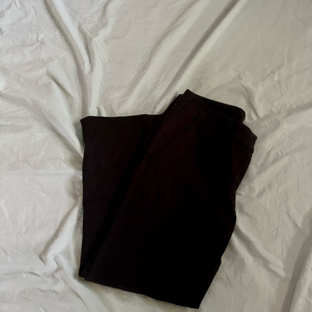 New York & Company Linen Blend Stretch Trousers